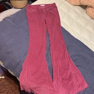 Free People Corduroy Flare Pants